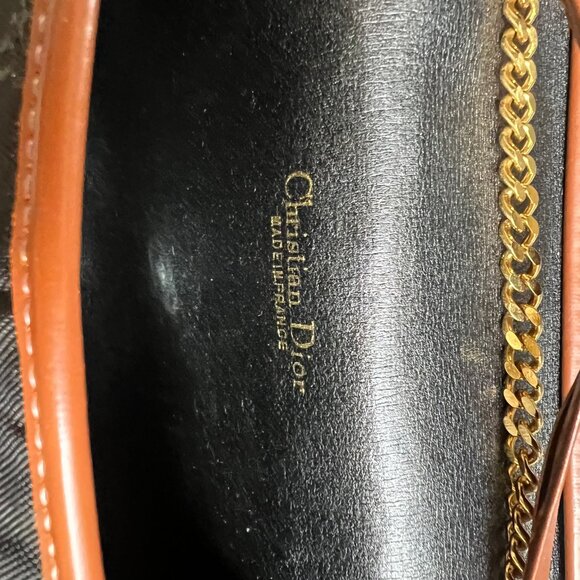 80'S VINTAGE CHRISTIAN DIOR TROTTER CLOTH EVENING LOGO BAG - Picture 8 of 8